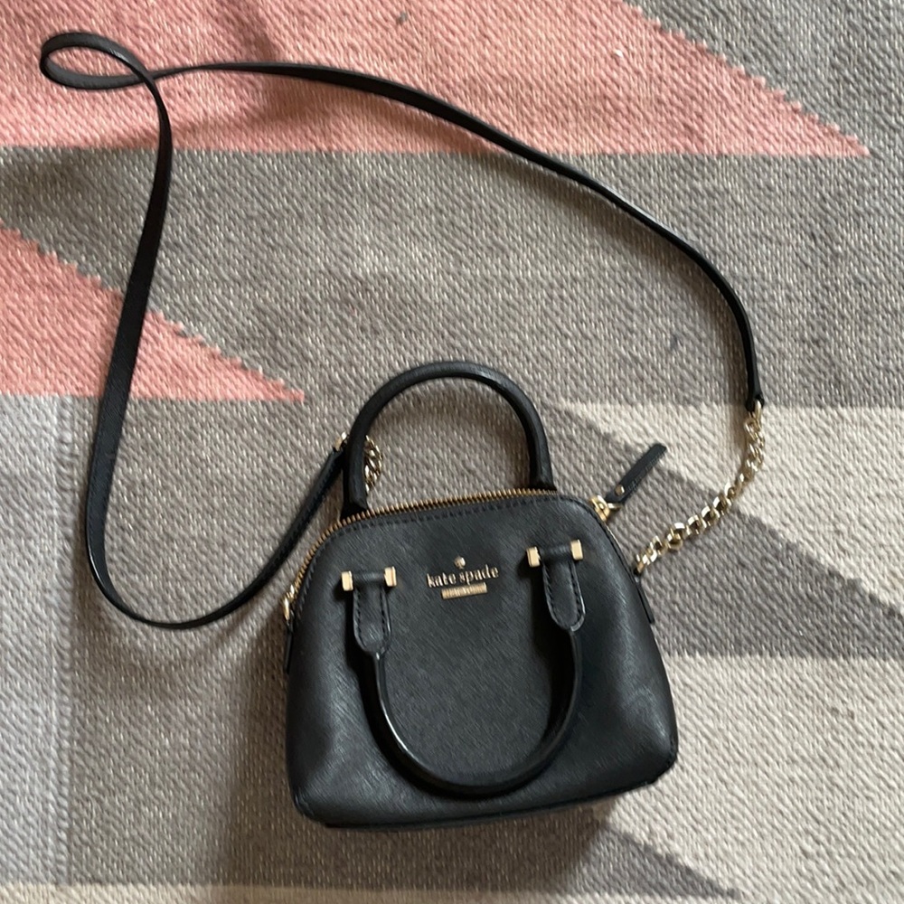 Kate Spade Black Mini Crossbody